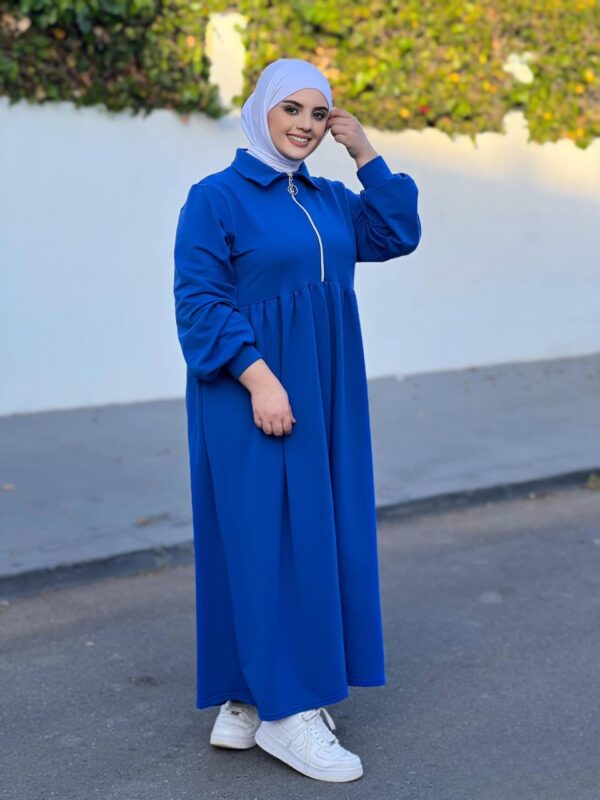 Elegant New Dress for Hijabis and Non-Hijabis with Pocket | Perfect for All Occasions | Warm Turkish Fabric DR002CH - Image 4