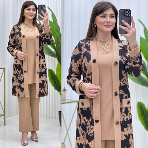 Stylish and comfortable 3-Piece set High Quality Made in Turkiye SE002