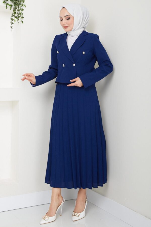 Elegant Skirt and Jacket Two-Piece Set WO001HF - Image 3